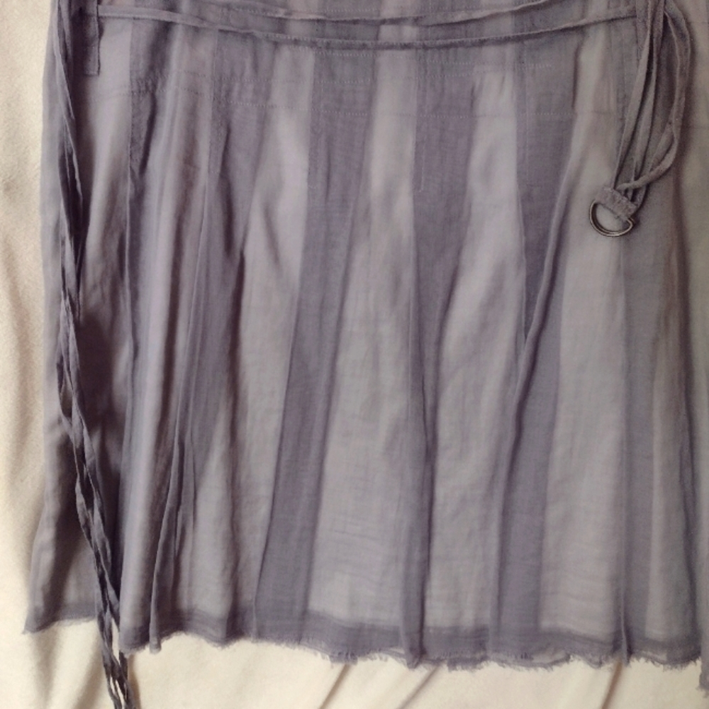 Free People ladies skirt size 6 slate blue